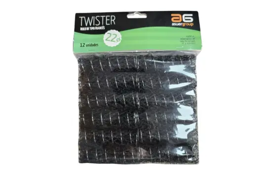 Asuer Rulo Twister de Tipo Francés 22mm 12ud